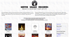 Desktop Screenshot of hippieshakerecords.com